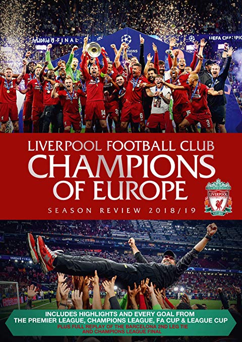Liverpool FC Season Review 2018-19 - Champions of Europe DVD Liverpool FC Season Review 2018-19 - Champions of Europe DVD