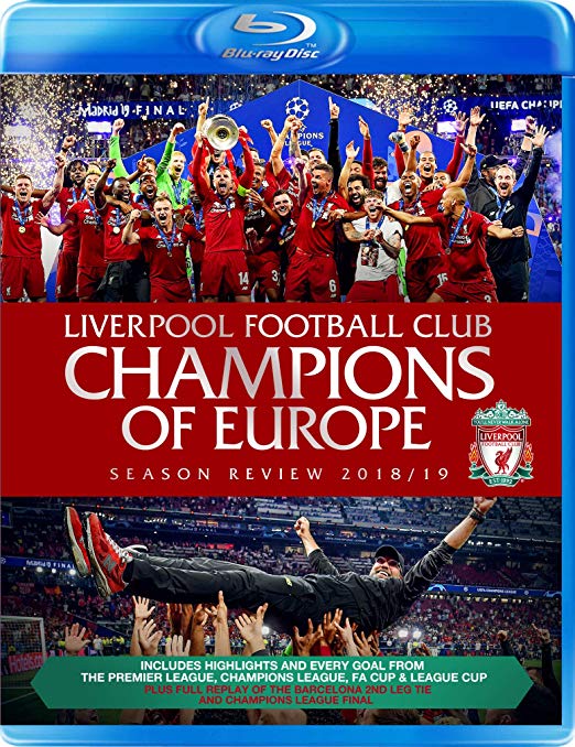 Liverpool FC Season Review 2018-19 - Champions of Europe DVD (Blu-Ray) Liverpool FC Season Review 2018-19 - Champions of Europe DVD (Blu-Ray)