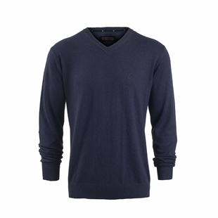 LFC Mens Mulberry Cotton Cashmere V Neck LFC Mens Mulberry Cotton Cashmere V Neck