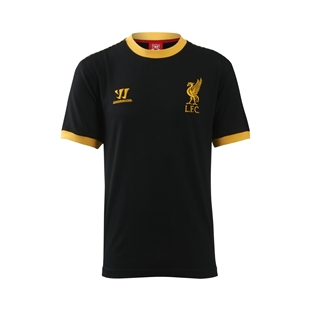 LFC Mens Warrior Black Anfield 2 Tee LFC Mens Warrior Black Anfield 2 Tee