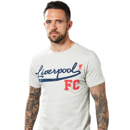 LFC Mens Liverpool FC Puff Print Tee LFC Mens Liverpool FC Puff Print Tee