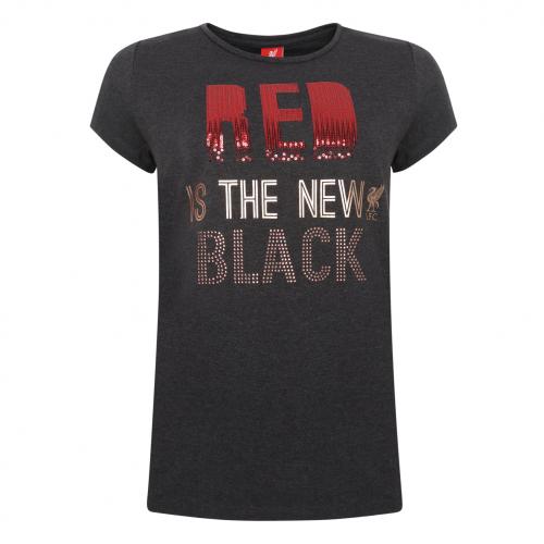 LFC Ladies Red is the New Black Tee LFC Ladies Red is the New Black Tee