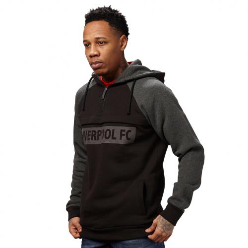 LFC Mens Black Liverpool FC Hoody LFC Mens Black Liverpool FC Hoody