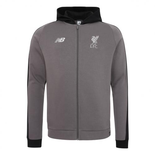 LFC Mens Grey Leisure Hoody 18/19 LFC Mens Grey Leisure Hoody 18/19