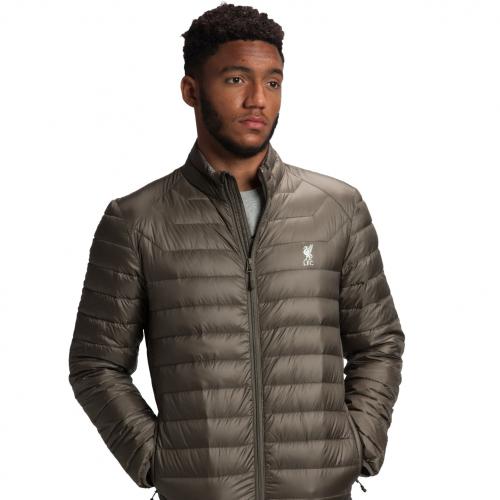 LFC Mens Olive Down Filled Puffa Jacket LFC Mens Olive Down Filled Puffa Jacket