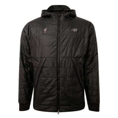 New Balance Mens Black Hybrid Jacket New Balance Mens Black Hybrid Jacket