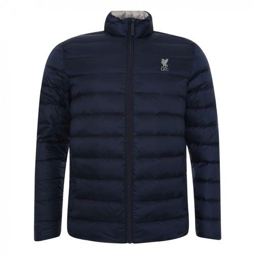 LFC Mens Down Filled Puffa Jacket Navy LFC Mens Down Filled Puffa Jacket Navy