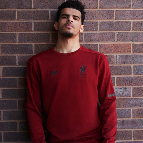New Balance Sportswear Mens Red Sweatshirt 17/18 New Balance Sportswear Mens Red Sweatshirt 17/18