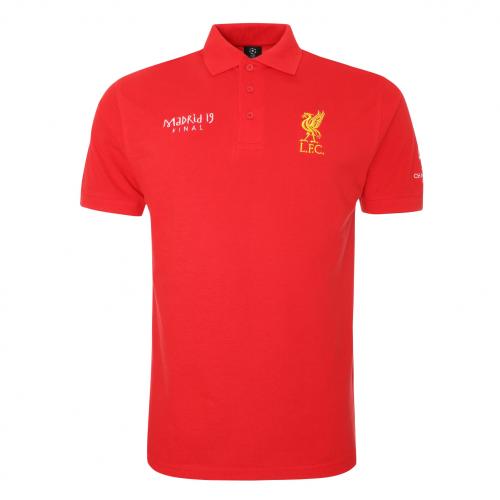 LFC Madrid 2019 European Cup Final Polo Shirt LFC Madrid 2019 European Cup Final Polo Shirt