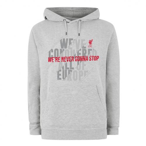 We’re Never Gonna Stop Grey LFC Hoody We’re Never Gonna Stop Grey LFC Hoody