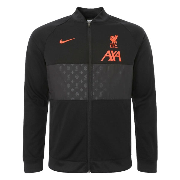 LFC Mens Black Anthem Training Top 2021/22 LFC Mens Black Anthem Training Top 2021/22