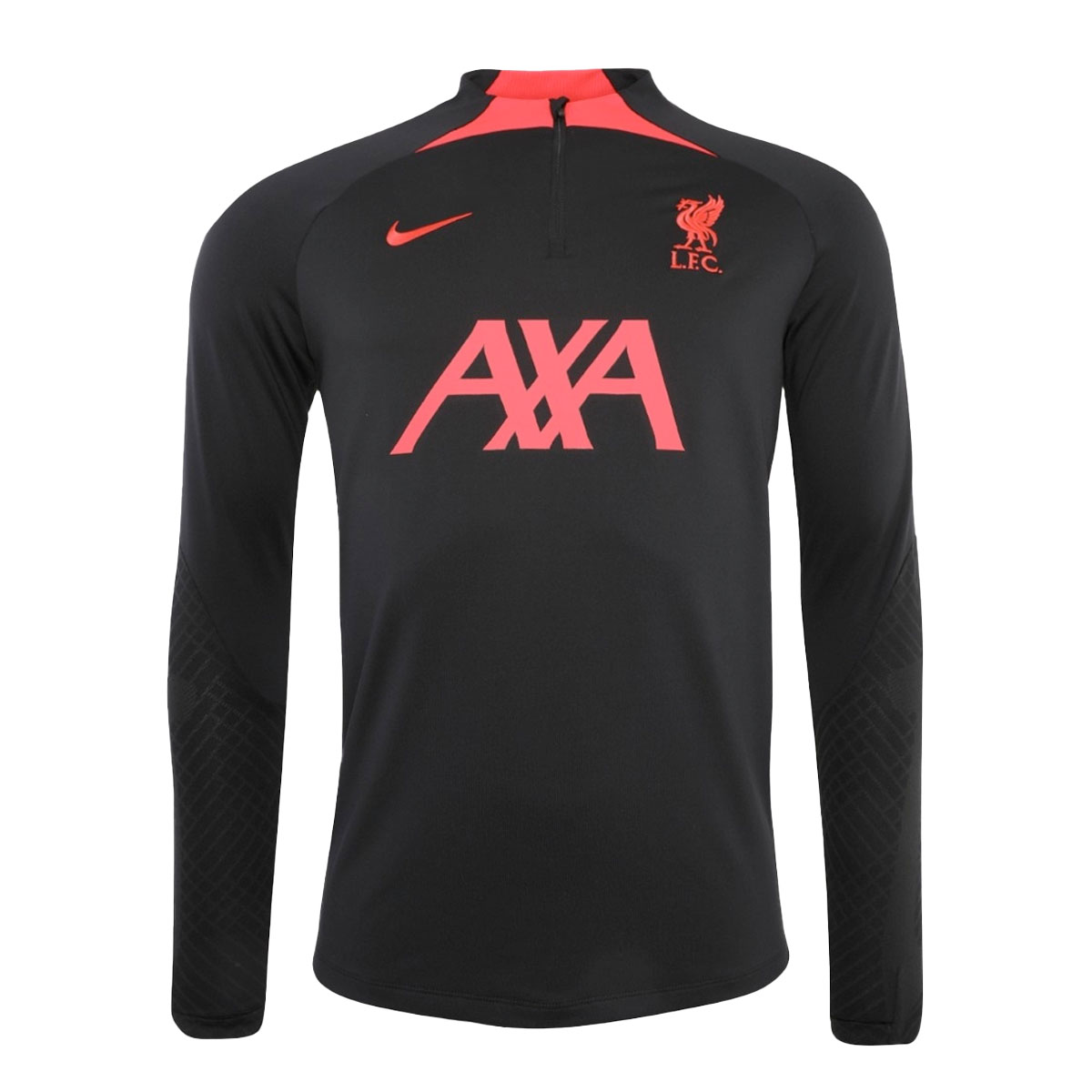 LFC Black Mens Long Sleeve Training Top - 22/23 LFC Black Mens Long Sleeve Training Top - 22/23