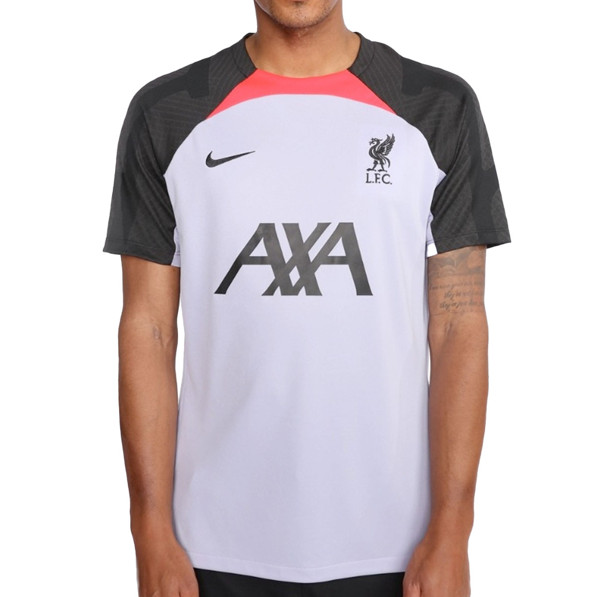 Official LFC Purple Strike Away Training Top Mens - 22/2 Official LFC Purple Strike Away Training Top Mens - 22/2