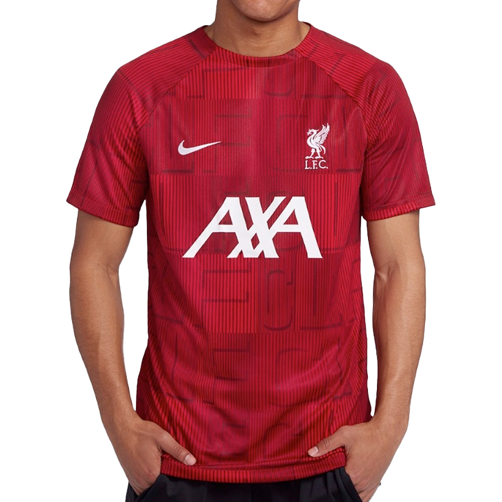 Liverpool Mens Home Nike Training Top 23/24 Liverpool Mens Home Nike Training Top 23/24