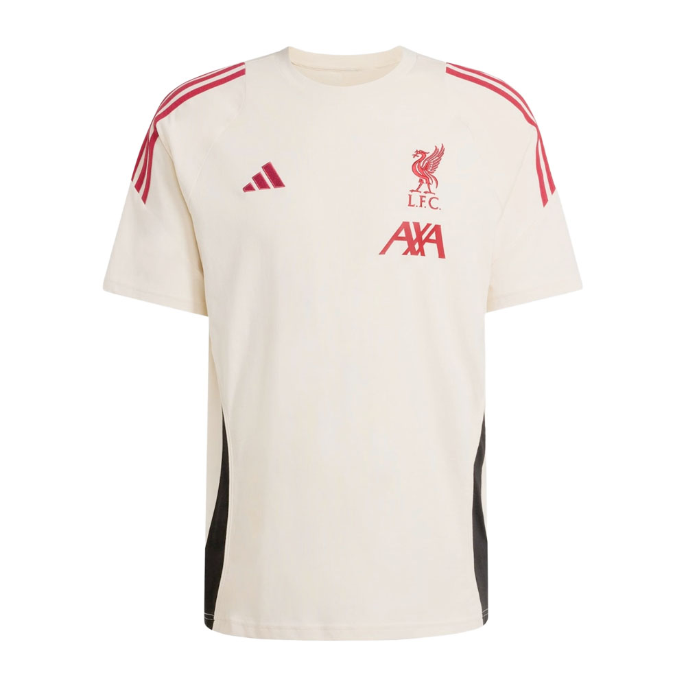 LFC 2025-26 Adidas Mens Training Tee Top White